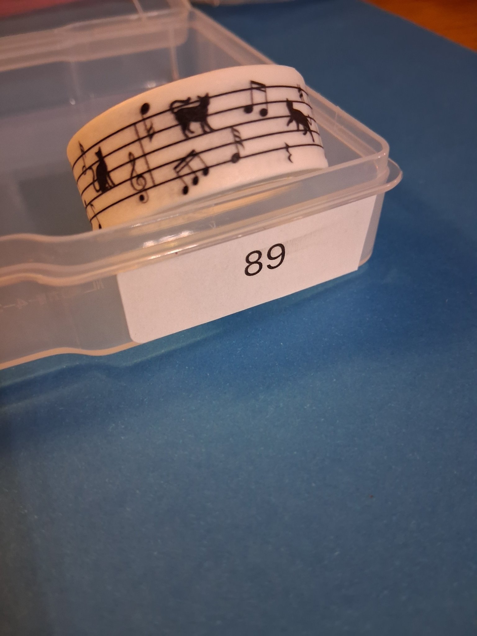 Addon — 89K Music Cats Washi Tape (cats on staff)